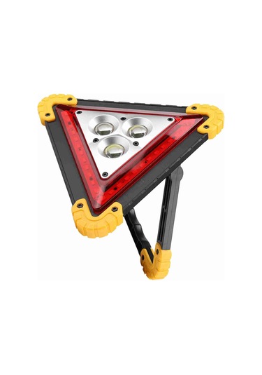 Yaozixa Araç Fali Arıza Uyarı Lambası - 3 Cob + 36 Led Işık Kaynağı, Usb/18650 Şarjlı, Hafif Ve Taşınabilir Pil Dahil Değil