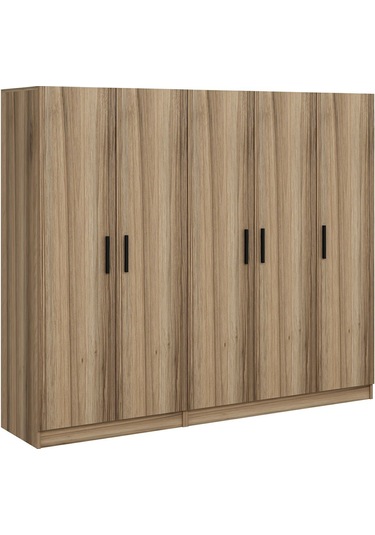 Minar Kale 5 Kapaklı 2 Ç Dolap Dore 210cm Ceviz