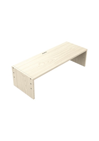 Sones Orıco Msr-02-wd-bp Ahşap Desenli Bilgisayar Monitörü Tutucu, Boyut: 50 X 20 X 13,5 Cm