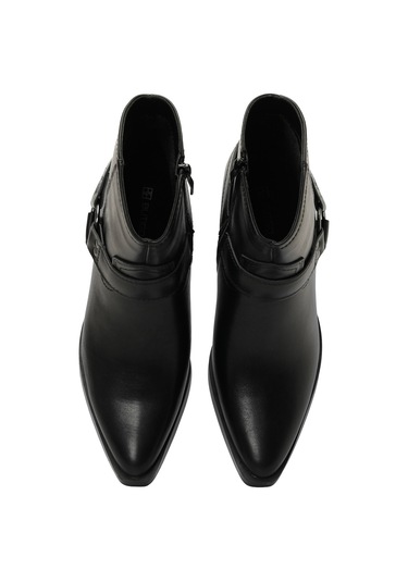 Butigo 25k-8003 5pr Siyah Kadın Kovboy Bot 000000000102050924 Siyah