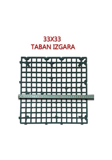 Güvercin Kümes Taban Izgarası 2 M2 - 18 Adet Tavuk Taban  Izgara