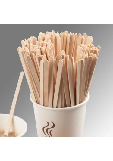 Ahşap Karıştırıcı Tahta Karıştırıcı Tahta Kaşık 2000 Adet