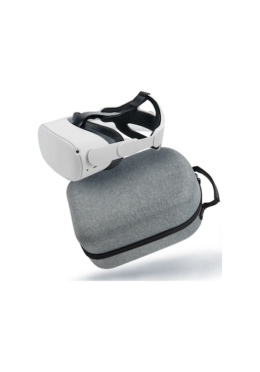Oculus Quest 2 Uyumlu VR Gözlük Saklama Çantası Gri