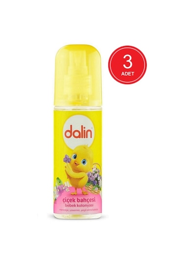 Dalin Çiçek Bahçesi Bebek Kolonyası 3 X 100 Ml