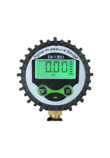 Kosona Dijital Lastik Basınç Ölçer 220psı - Akıllı Lcd Ekranlı, Pnömatik Hava Borulu, Alüminyum Gövde Pil Dahil Değil