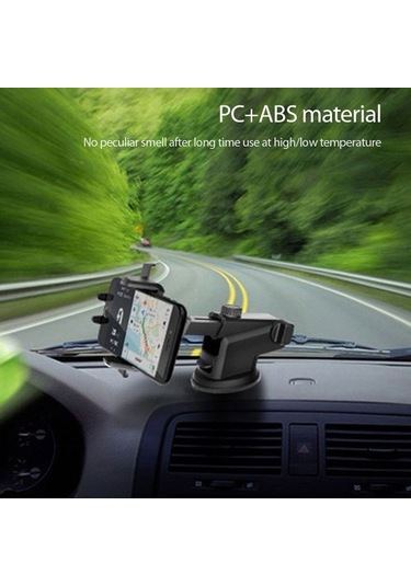 Wisdomselect Betty Becky King Kong Iı Abs Malzeme 360 Derece Evrensel Araç Montaj Tutucu Siyah Havalandırma Hayır Yok Ql4f32