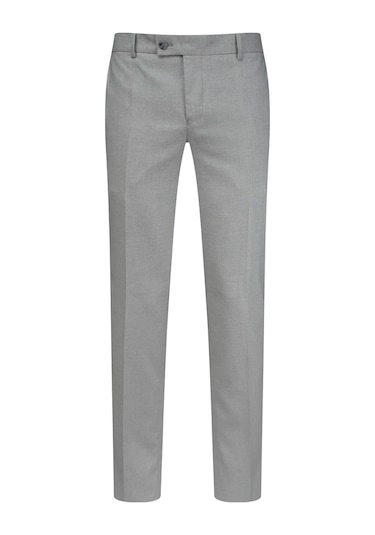 Hatemoğlu Gri Regular Fit Yandan Cepli Kumaş Pantolon 2963519 Gri
