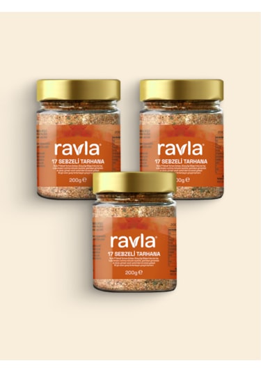 3'lü Ürün - Ravla 17 Sebzeli Tarhana 200g