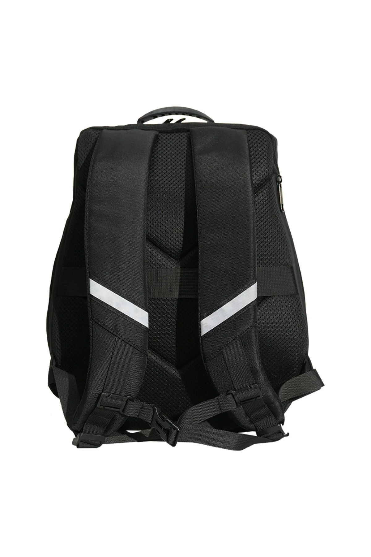 Led Baykuş Gözlü Akıllı Sırt Çantası Sert Kasa, Usb Şarj Girişli Siyah