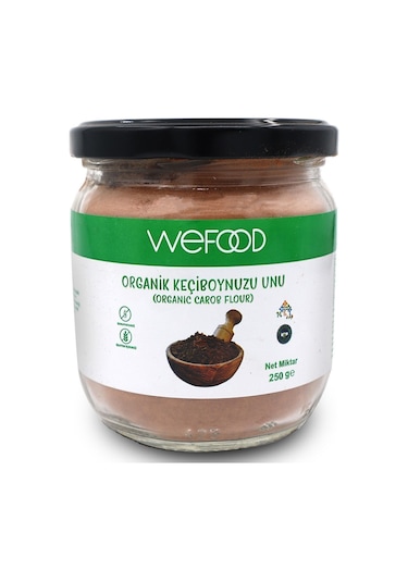 Wefood Organik Keçiboynuzu Unu 250 gr