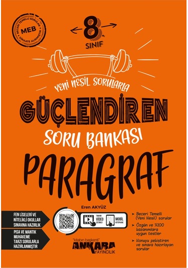 8.sınıf 2024-2025 Paragraf 6 Kitap Set