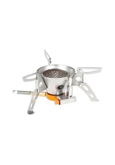 Ximistore9 Taşınabilir Fümeüstü Çadır Ocağı - Rüzgar Direnci, Enerji Tasarrufu Ve Yüksek Isı Verimi İle Piknik Ve Kamp İçin Gümüş