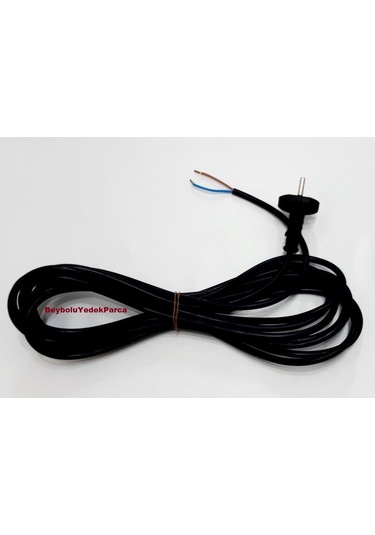 Elektrik Süpürgesi Yuvarlak Kablo 5 Metre Giriş Kablosu