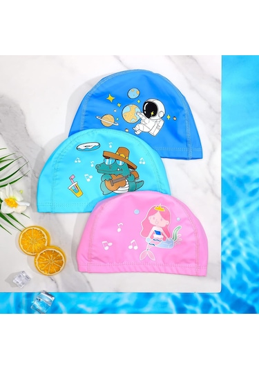 Parça Çocuk Yüzme Boneleri Denizkızı Astronot Dinozor Yüzme Bonel Çok Renkli