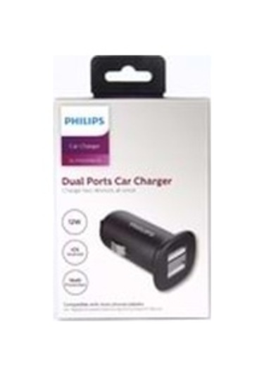 Philips 2'li Usb Oto Şarj Cihazı Aleti Dlp1502nb/51