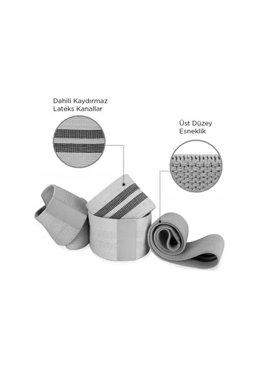 Gymo Hip Band Squat Egzersiz Kalça Direnç Bandı Kırmızı Small