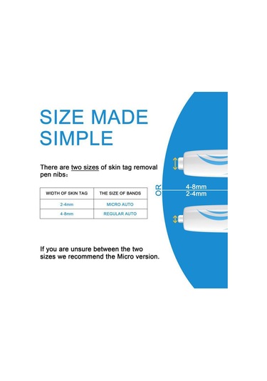 Siğil Sökücü Cilt Etiketi Temizleme Kalemi, Benleri Kaldırmak İçin Onarım Etiketli Set - Mavi Beyaz
