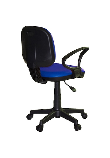 Türksit Kozmo Lux Kollu Çalışma Koltuğu Kumaş P.Mavi