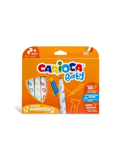 Carioca Keçeli Boya Kalemi 12'li