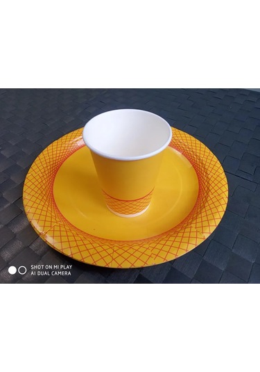 Tverskie Tarelki Tek Kullanımlık Kağıt Tabaklar 306543629 100 adet