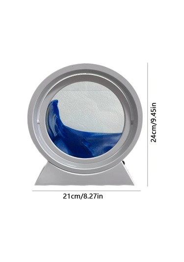 Honeybeeshop Usb Çalışmalı Yeşil 3d Kum Sanatı Gece Lambası Led Işık Oturma Odası Ofis Dekoru Yeşil