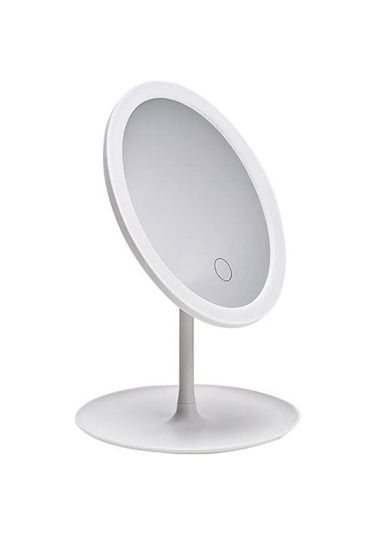 Unichrome Dokunmatik Led Işıklı Usb Girişli Yuvarlak Masa Üstü Makyaj Aynası