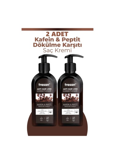 Tresan Conditioner Kafein Peptit Saç Kremi 300 Ml 2 Adet