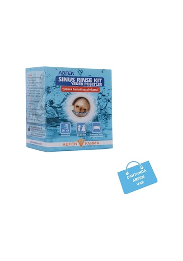 Abfen Sinus Rinse Kit Yedek Poşetler 50'li