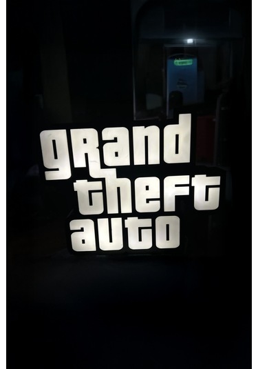 Grand Theft Auto Gta Dekoratif Led Aydınlatma Çok Renkli