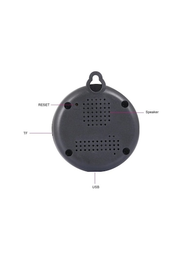 Dancemonkey V380 Pro Wifi Hd Kamera, Gece Görüşlü Mini Kamera, İki Yönlü Sesli Ev Güvenlik