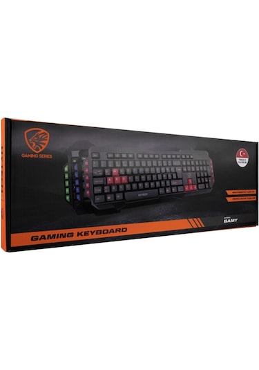 Hytech HYK46 Gamy Yeşil Tuşlu Kablolu Q Oyuncu Klavyesi