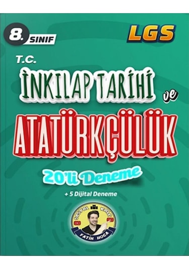 Tonguç Yayınları 8. Sınıf Sosyal Kale 20'li Deneme