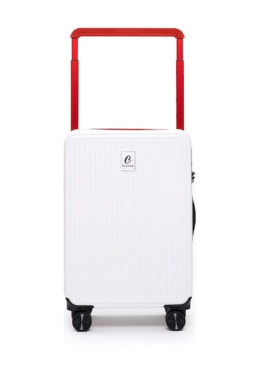 Elatae Vouge Exclusive Kabin Boy Ultra Strong Valiz Beyaz V10737 Beyaz