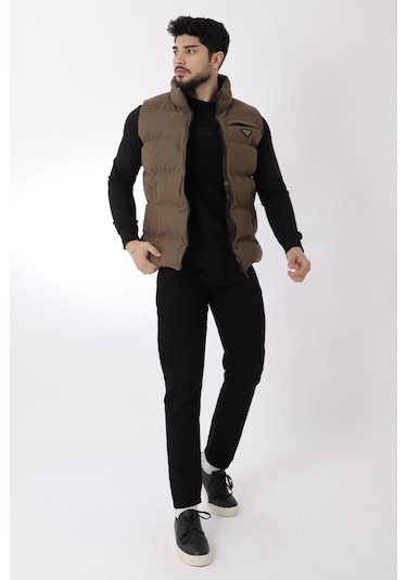 Armalı Karbon Deri Yelek Pldp 2959-1-60270 001