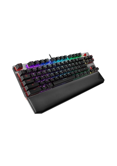 Asus ROG Strix Scope NX TKL Deluxe Cherry MX Red Switch RGB Türkçe Mekanik Oyuncu Klavye