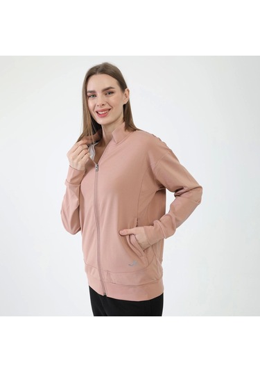 Joma Kadın Günlük Sweatshirt Full Zip Pearly W 6222302 Sweat Krem