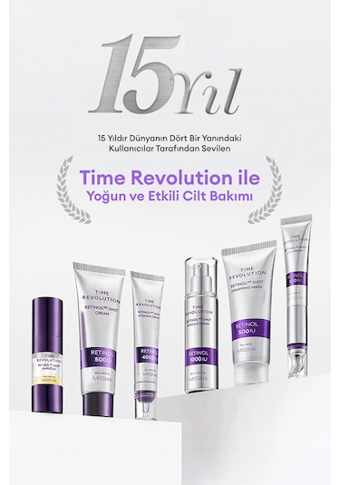 Retinol İçerikli Besleyici Ampul Time Revolution Retinol 500 Shot Ampoule