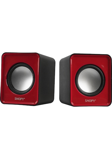 Snopy SN-66 2.0 USB Hoparlör Kırmızı