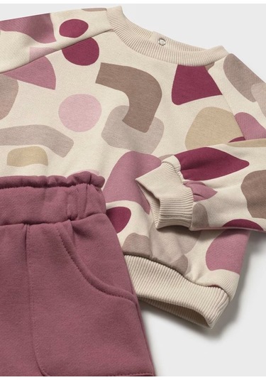Mayoral Kız Çocuk Sweatshirt Takım 2845 Pembe