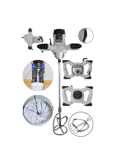 Steiner Gt-grey 3000 W Bakır Sargı Alçı Boya Karıştırıcı Mikser