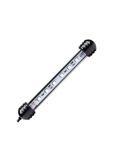 Silkroadselect 28cm Ingiltere Stili Akvaryum Yama Işığı Çarpışma Önleyici Vantuz Kurulumu Kurulumu Güvenli Voltaj Sualtı Tüp Lamba Dekorasyonu Çok Renkli