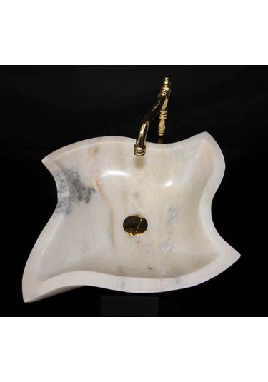 Afyon Beyaz Yıldız Tasarım Lavabo