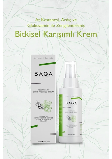 Baga Nemlendirici Bitkisel Karışımlı Krem 150 ML