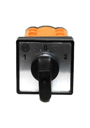 OPAŞ 3X25A 1-0-2 Mini Tip Kutup Değiştirici Şalter