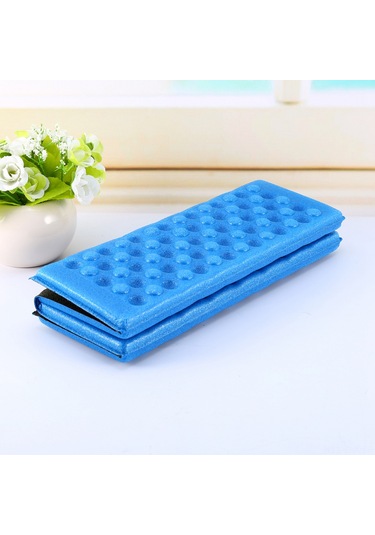 Xindoker Dışarıda Kullanalabilir Katlanabilir Eva Köpük Yastık - Su Geçirmez, Hafif, Taşınabilir - Mavi+siyah