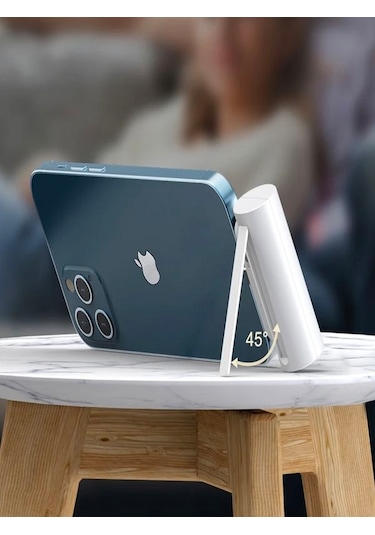 Çelikwork PWQ93 5000 Mah Elektronik Taşınabilir Batarya Powerbank Beyaz