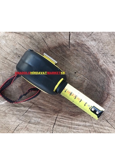 Baytec 5 Metre Çelik Şerit Metre 5metre 25 MM Kauçuk Kaplı