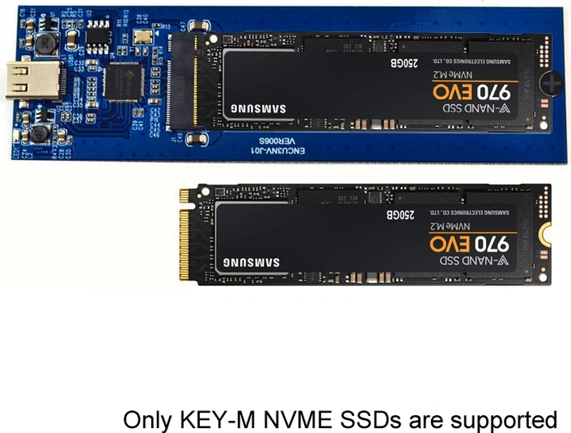 Sones Usb3.2 - M.2 Nvme Sabit Disk Kutusu Ngff Pcıe Protokolü - Type-c, Renk: Siyah Ve Cc Kablosu