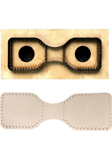 Suntek Çelik Bıçak Ahşap Kalıp Çanta Kayışı Kesme