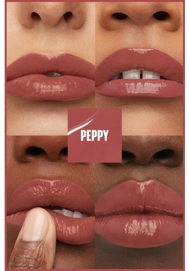 Maybelline New York Işıltılı Dudak Nemlendirici Lip Gloss Seti 115 Peppy - 17 Copper